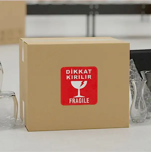 E-Ticaret - Kırılır Sticker & Etiket