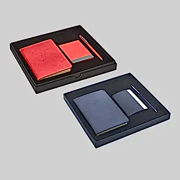 336 Hediyelik Set - 9x14 Not Defteri - Touch Pen Tükenmez Kalem - Kartvizitlik