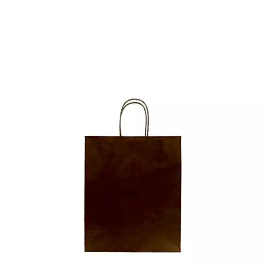 Kraft Kağıt Çanta Burgu Saplı - 19x8x24 cm