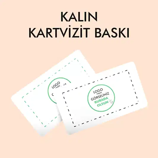 Sıvama Kartvizit | Kalın, Özel Kesim ve Laklı Kartvizit