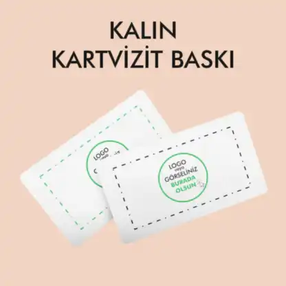 Sıvama Kartvizit | Kalın, Özel Kesim ve Laklı Kartvizit