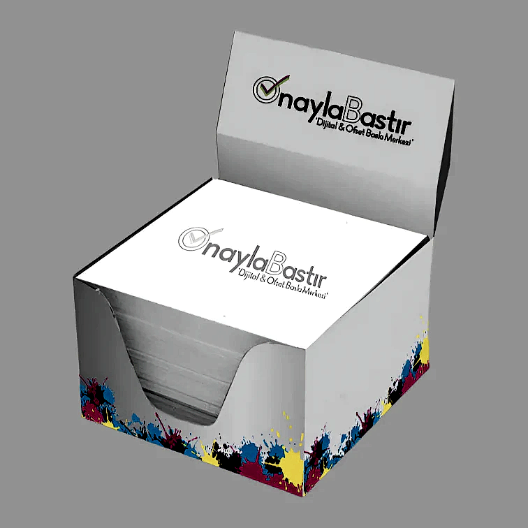 Az adetli küp bloknot 250 yaprak, şık tasarımı ve kaliteli kağıdı ile ofis ve bireysel kullanım için ideal. Kullanışlı ve şık.

