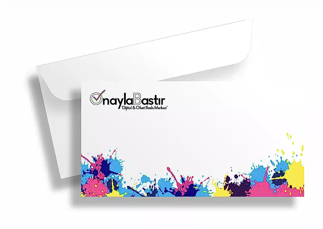 Kurumsal baskılı diplomat zarf, logo ve iletişim bilgilerinizi zarif bir şekilde sunar.