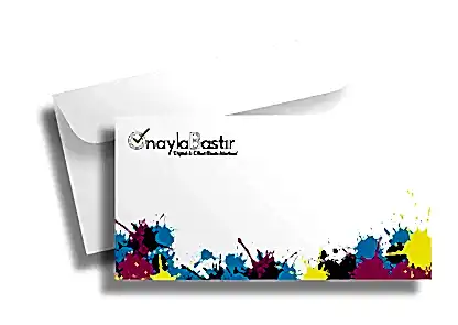 Kurumsal baskılı diplomat zarf, logo ve iletişim bilgilerinizi zarif bir şekilde sunar.
