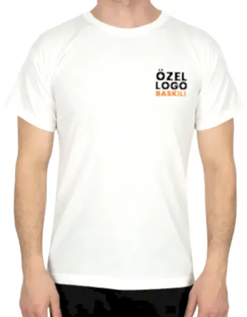 Baskılı Promosyon Tişört Beyaz Renk