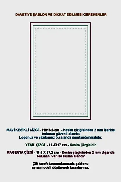 Davetiye  -  Özel Tasarım Baskılı