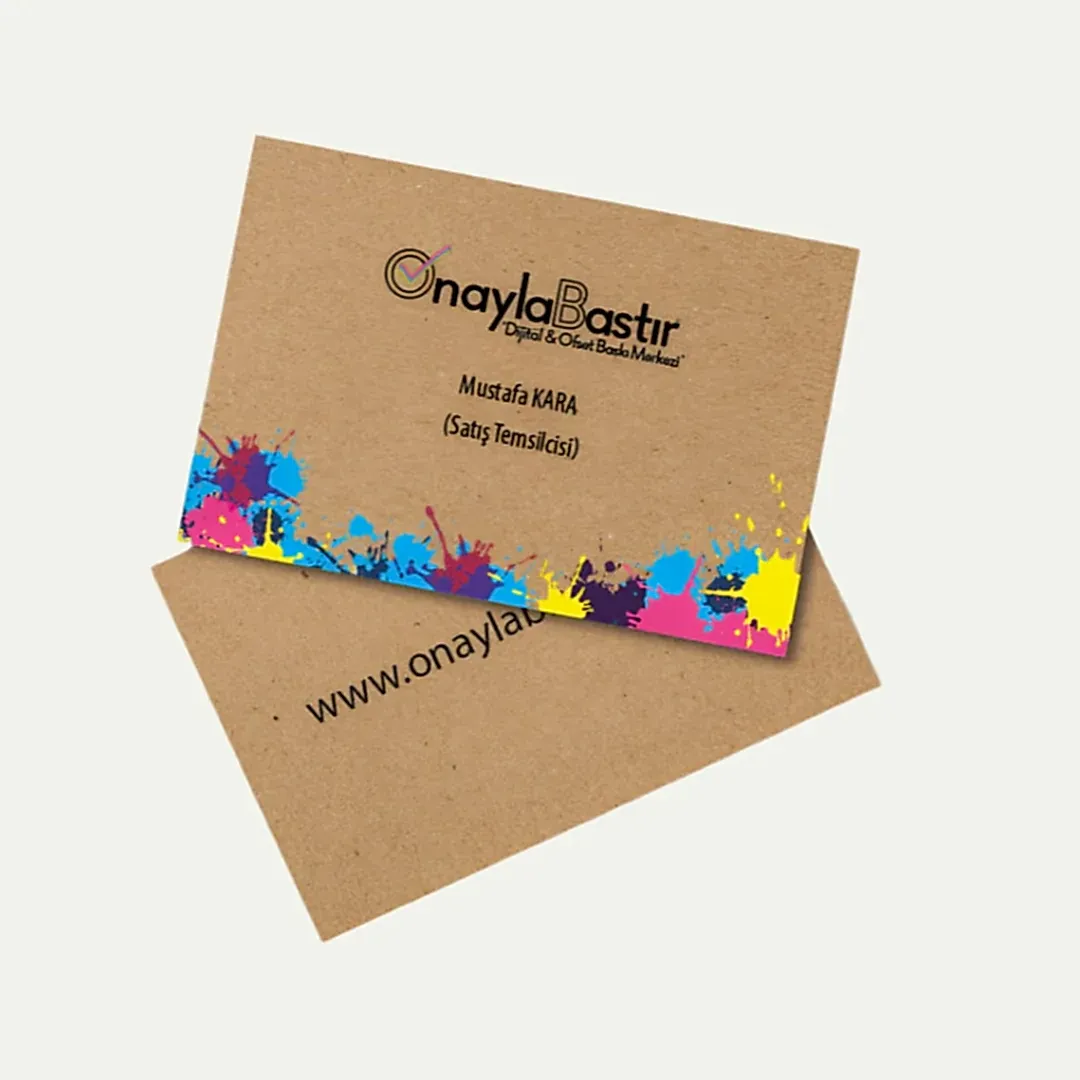 Esmer kartvizit baskı