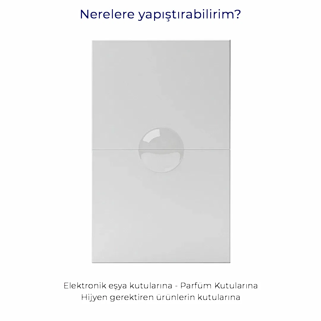 Şeffaf Baskısız Ürün Kapatma Etiketi Baskı | Şeffaf Sticker Baskı