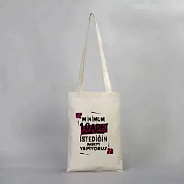 Ham Bez Çanta 25 x 35 cm (Özelleştirilebilir)
