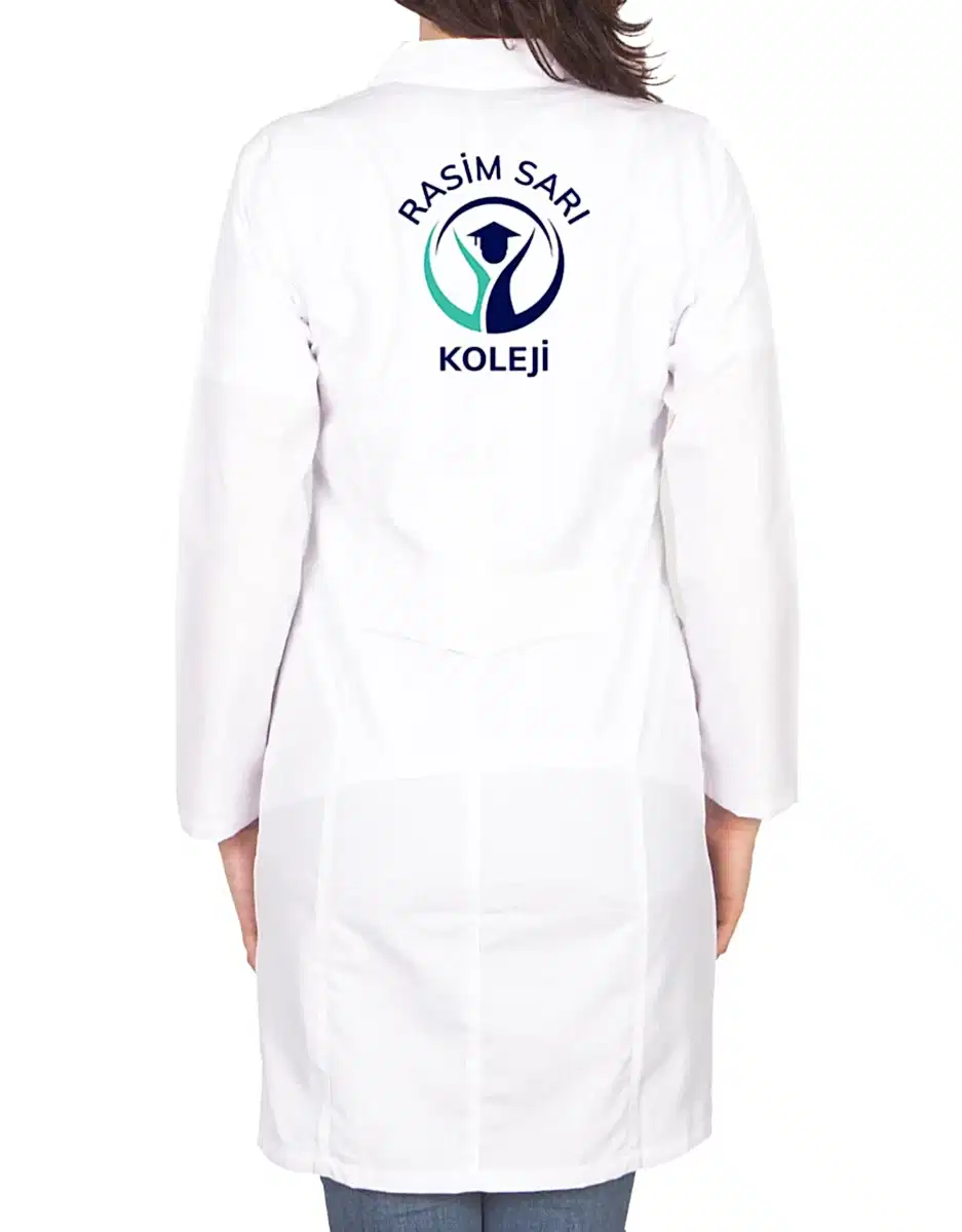 Baskılı Doktor - Laboratuvar Önlüğü Beyaz (Özelleştirilebilir)