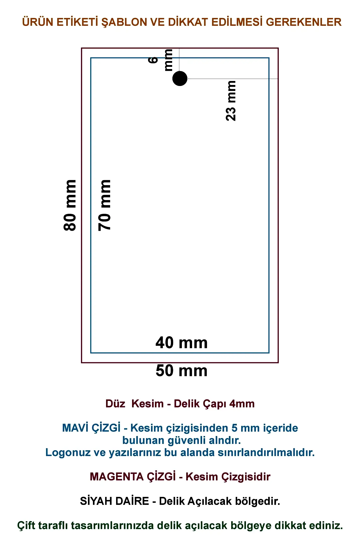 Kraft Karton Ürün Etiketi  - Kraft Karton