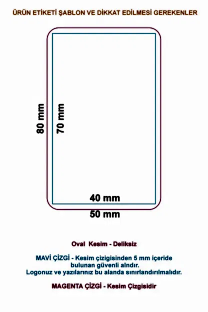 Kraft Karton Ürün Etiketi  - Kraft Karton