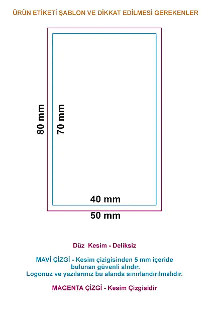 Kraft Karton Ürün Etiketi  - Kraft Karton