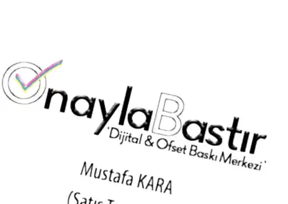 Özelleştirilebilir kabartma laklı kartvizit, firmanızın logosu ve bilgilerini şık bir şekilde sunar. Estetik ve dayanıklı baskı.

