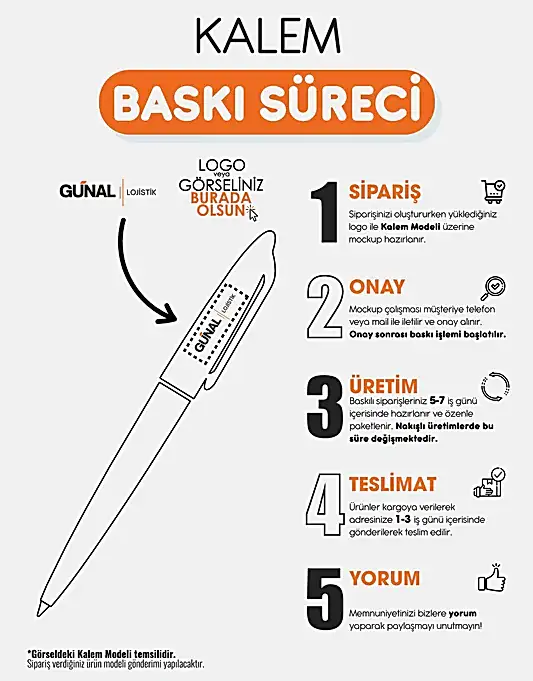 1025 Elips Gövde Metal Tükenmez Kalem