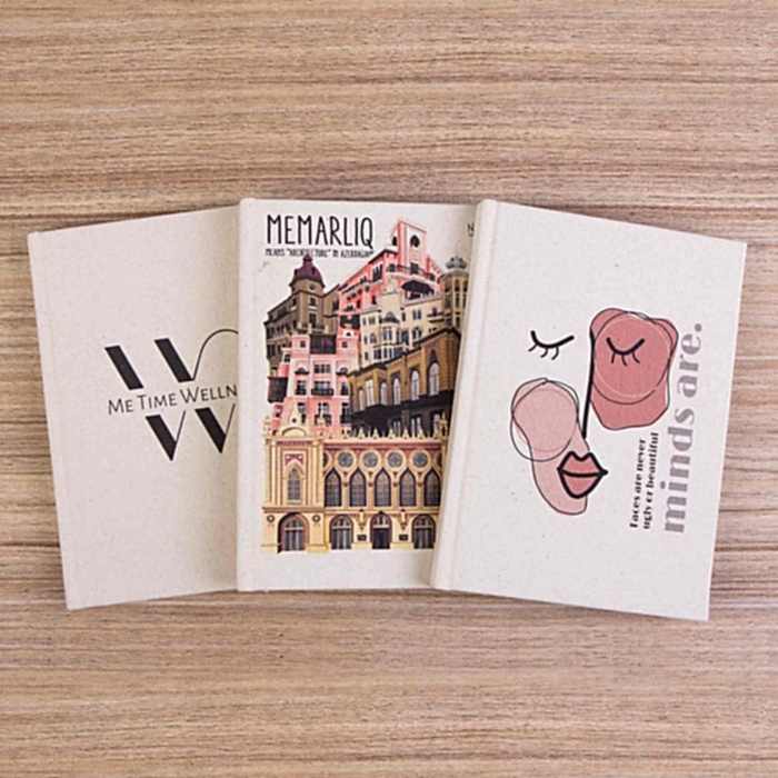 Kanvas Defter 14x20 cm (Özelleştirilebilir)