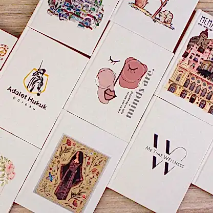 Kanvas Defter 14x20 cm (Özelleştirilebilir)