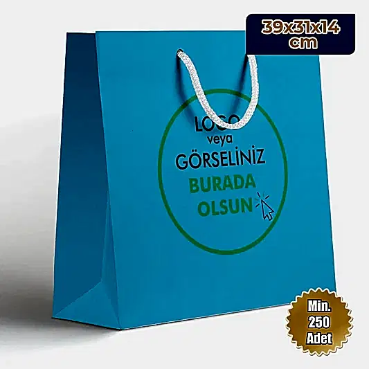 Karton Çanta - Yatay - 39x31x14 cm