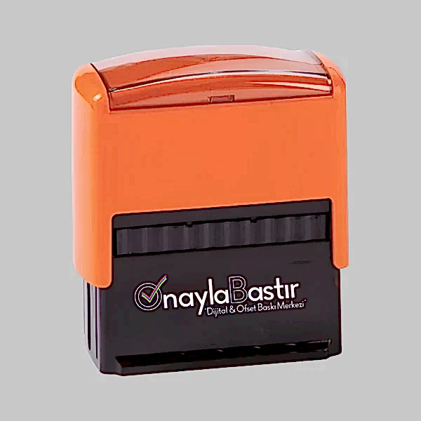 Özel tasarım kaşe, şirket logonuzu veya bilgilerinizi profesyonel bir şekilde basmak için ideal. Yüksek kaliteli baskı ve uzun ömürlü.

