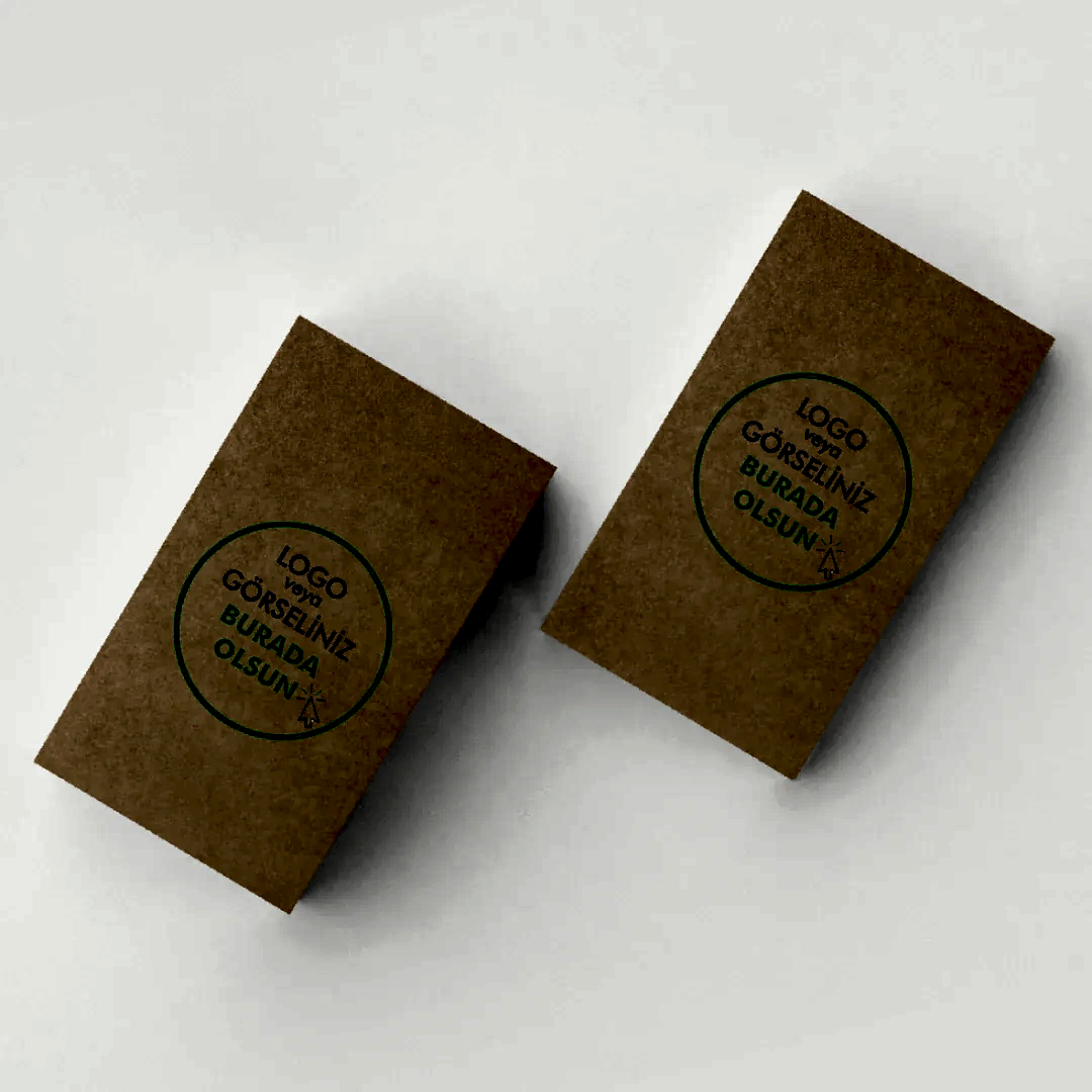 Kraft kartvizit baskı