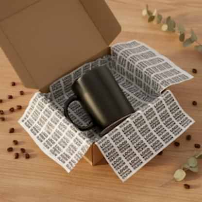 Baskılı Pelur Kağıt | Özel Logolu, Desenli Paketleme Kağıt