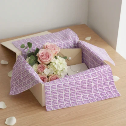 Baskılı Pelur Kağıt | Özel Logolu, Desenli Paketleme Kağıt