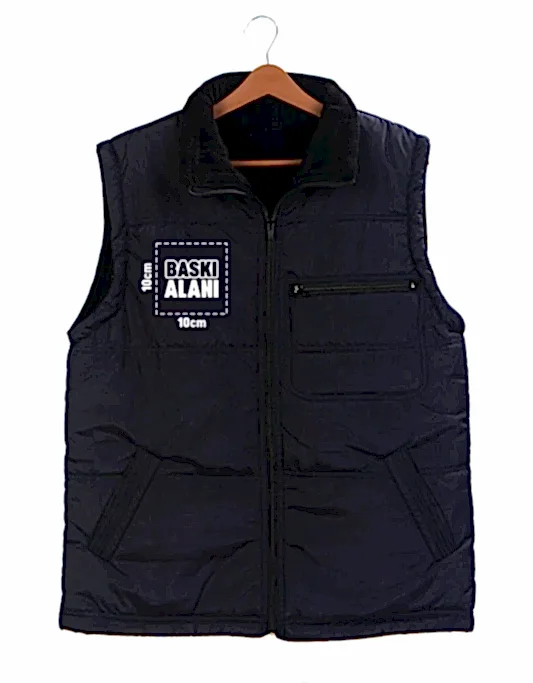 Firmanıza Özel Logo Baskılı Yelek - Lacivert