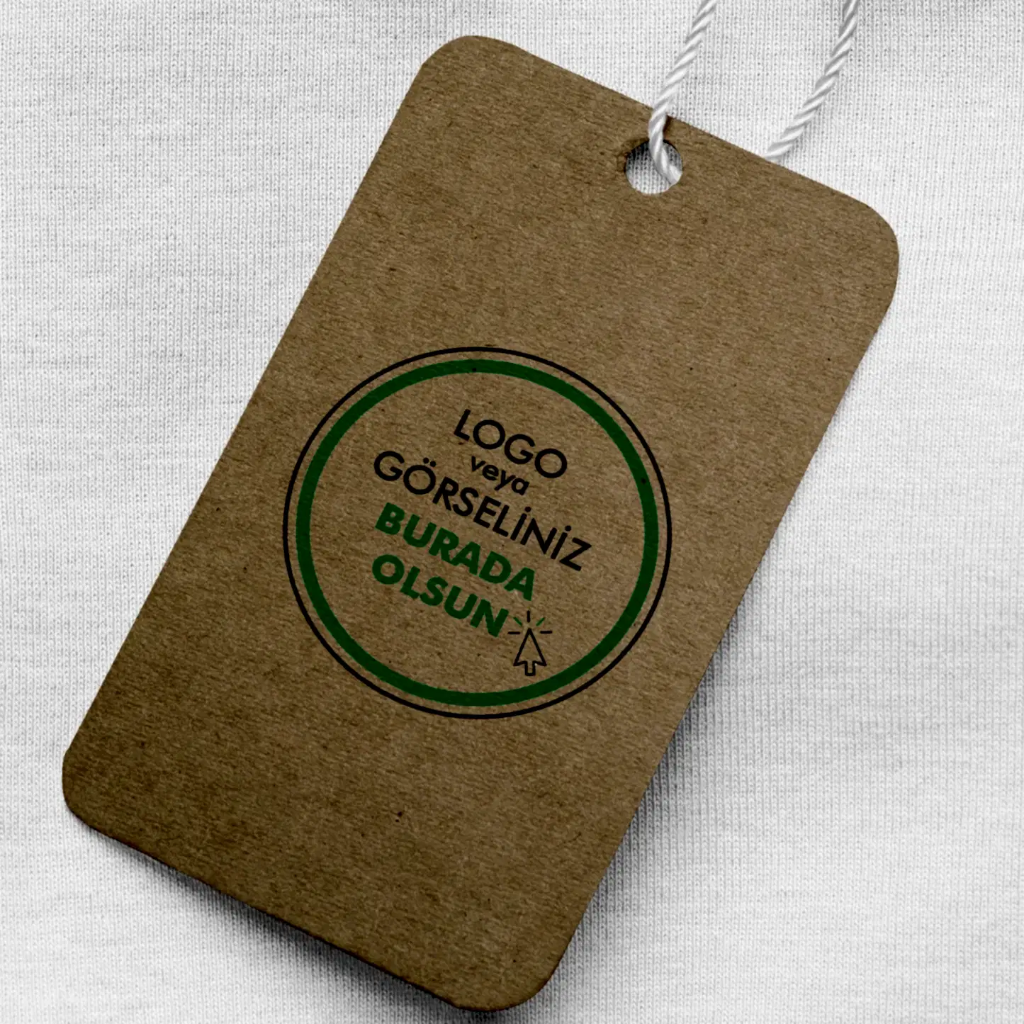 Kraft Karton Ürün Etiketi  - Kraft Karton
