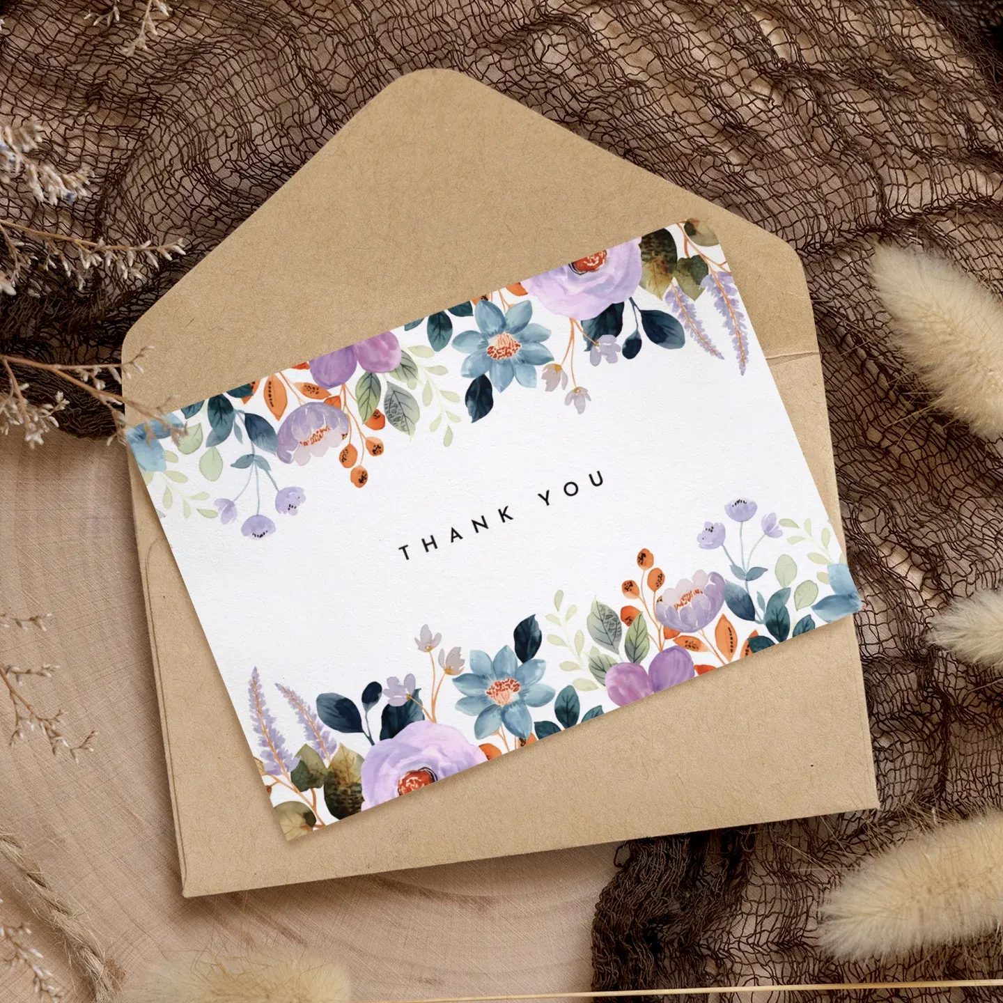 Teşekkür Kartı - Hazır Modeller