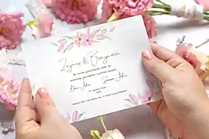 Davetiye  -  Özel Tasarım Baskılı