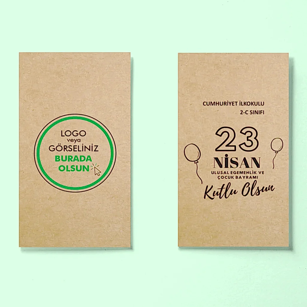 Kraft Karton Ürün Etiketi  - Kraft Karton