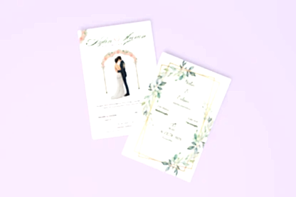 Davetiye  -  Özel Tasarım Baskılı