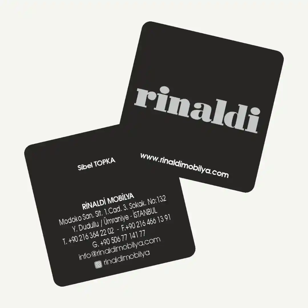 Kare Kartvizit Baskı