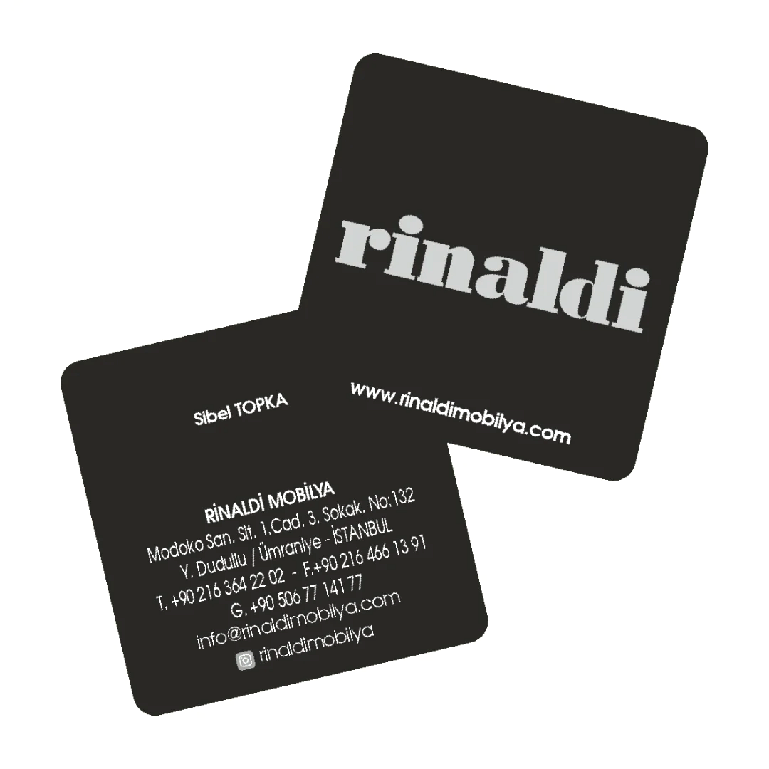 Kare Kartvizit Baskı