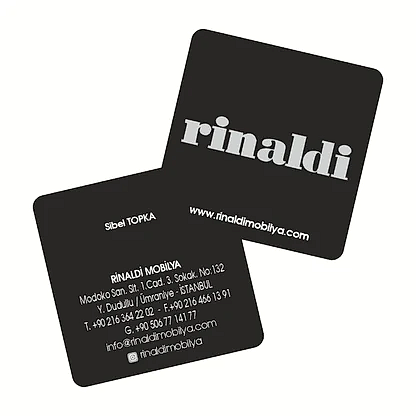 Kare Kartvizit Baskı