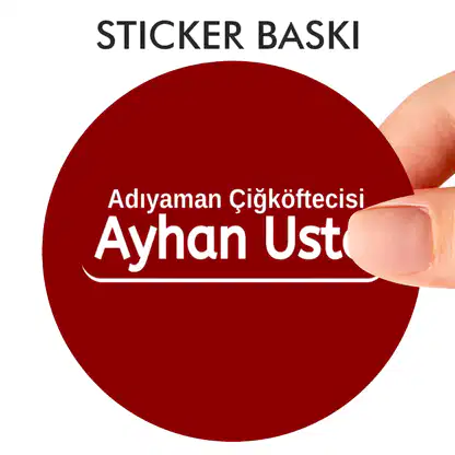 E-Ticaret Paketi | 1000 Adet Sticker + 1000 Teşekkür Kartı | Küçük İşletmelere Özel