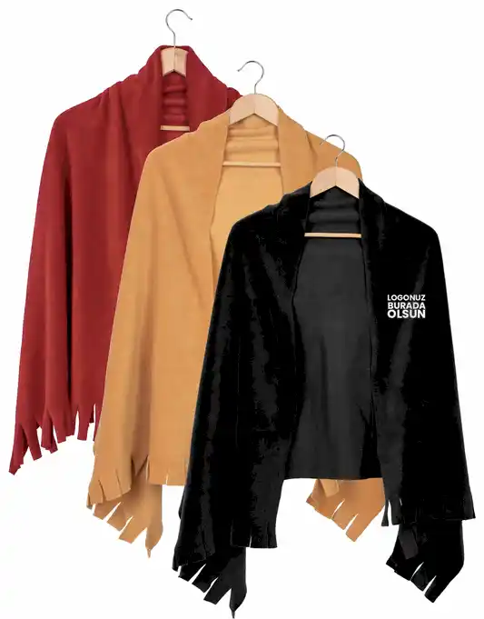 Polar Şallar - Nakışlı Cafe Şal (Özelleştirilebilir)