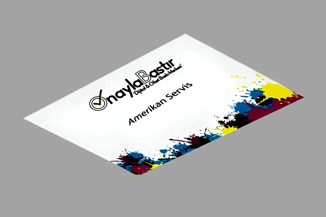 Kurumsal etkinlikler için baskılı Amerikan servisi, markanızı şık bir şekilde tanıtmak için ideal