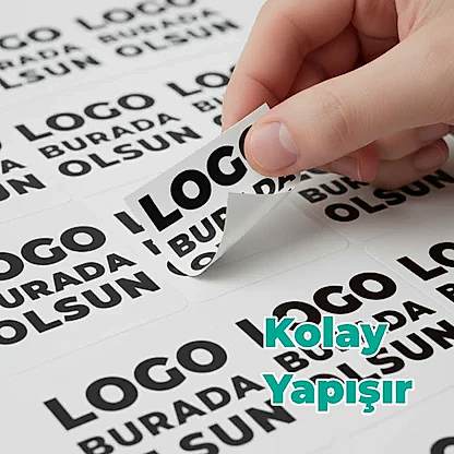 Sticker & Etiket Baskı | Kare · Suya Dayanıklı · Özelleştirilebilir