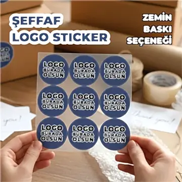Şeffaf Etiket & Sticker