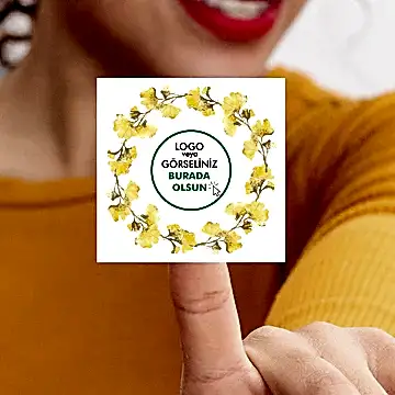 Madlen Çikolata Etiketi - Kişiselleştirilebilir