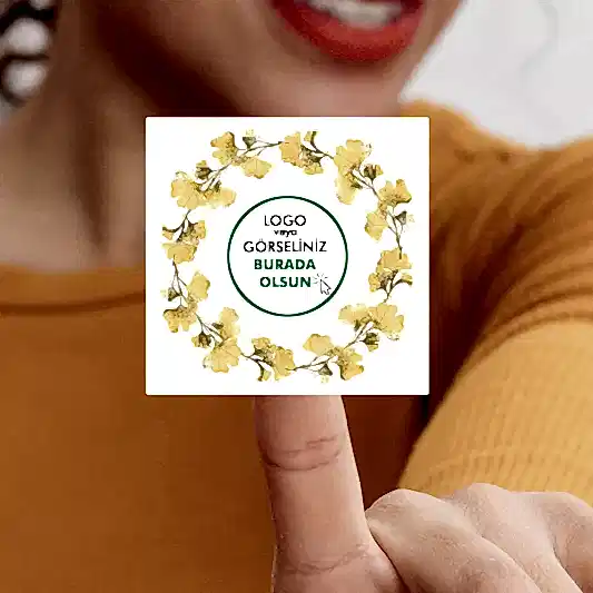 Özel Gün Sticker | Renkli Baskı - Özelleştirilebilir