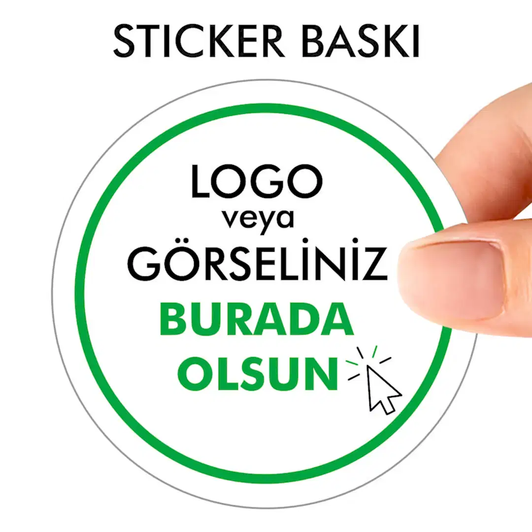 E-Ticaret Paketi | 1000 Adet Sticker + 1000 Teşekkür Kartı | Küçük İşletmelere Özel