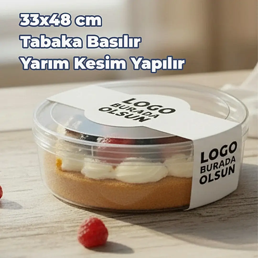 Gıda Ambalaj Etiketi | Özel Kesim & Logo Baskılı sticker