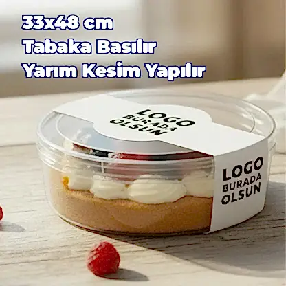 Gıda Ambalaj Etiketi | Özel Kesim & Logo Baskılı sticker