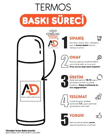 5338 Beyaz Dijital Süzgeçli Termos / 450 Ml