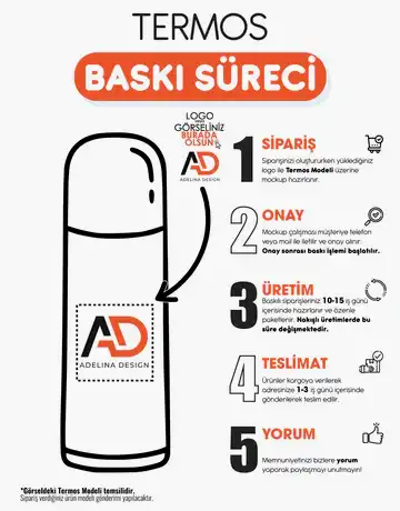 5335 Çelik Termos / 400 ML