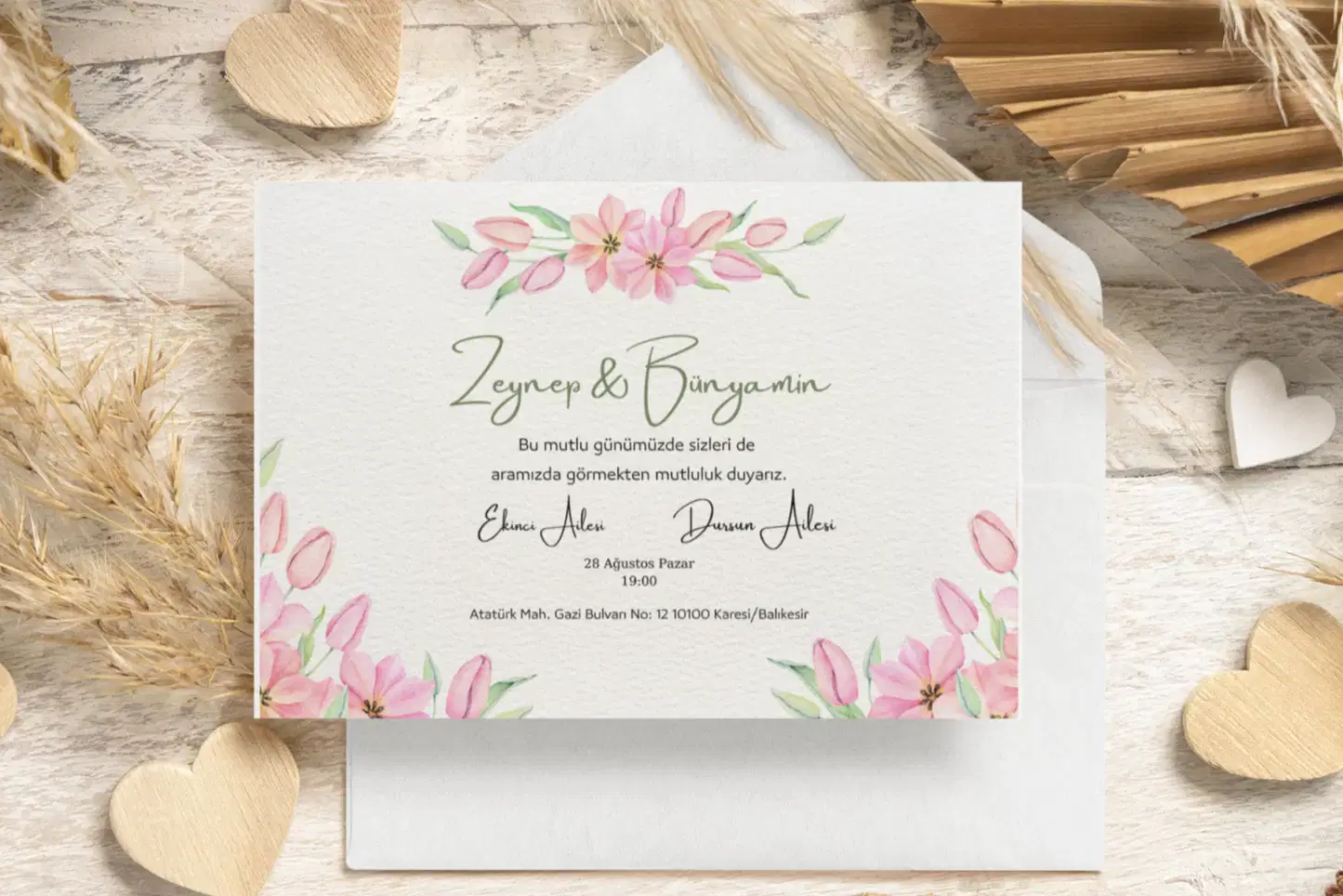 Davetiye  -  Özel Tasarım Baskılı