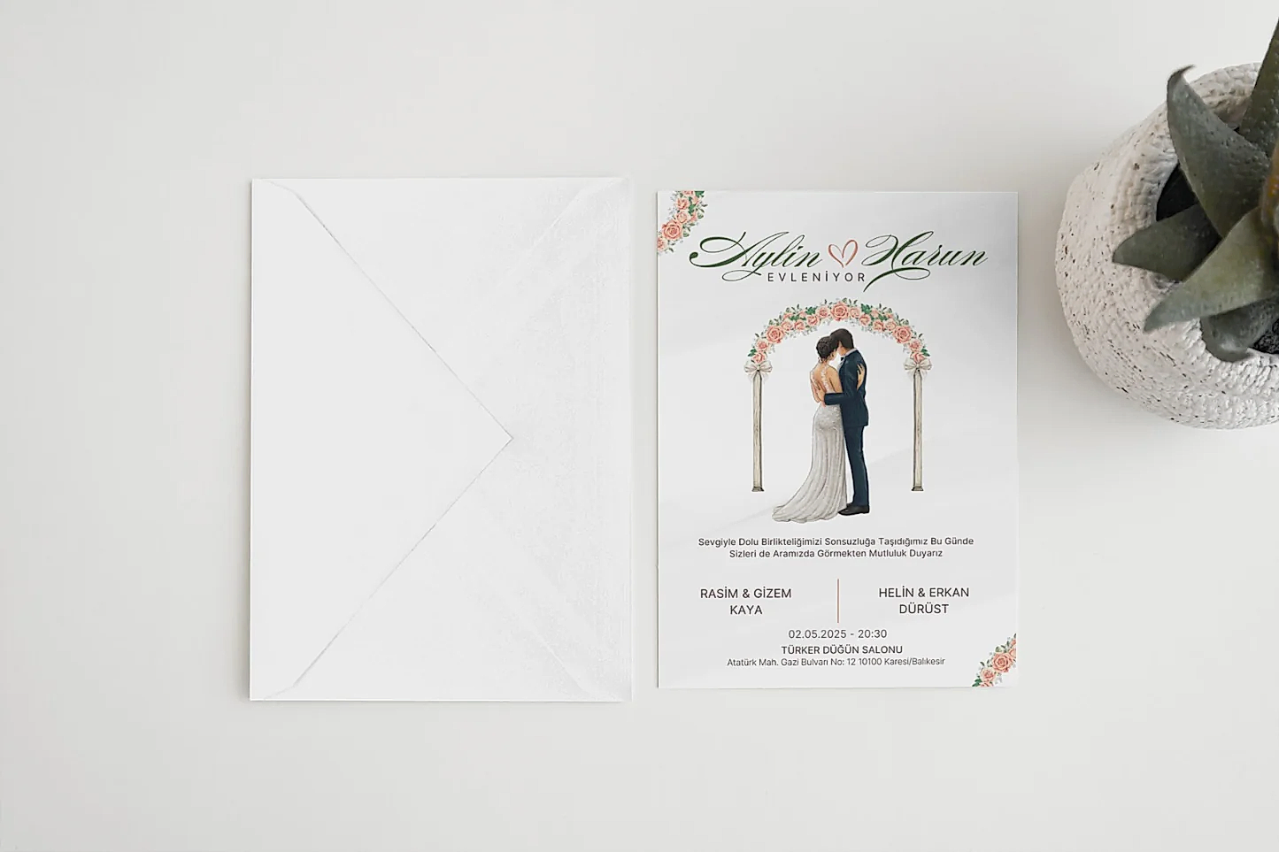 Davetiye  -  Özel Tasarım Baskılı